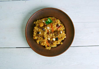 Zarda Pulao