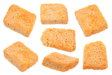 White bread crackers stick