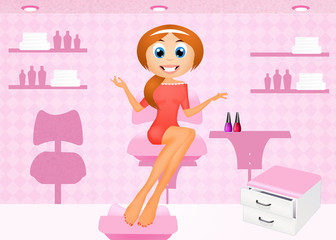 manicure and pedicure