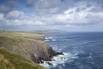 Fototapeta na wymiar View from Fahan, Dingle Peninsula, Ireland