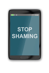 Stop Shaming concept
