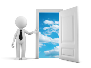 The 3D guy opened the door and there was a new world