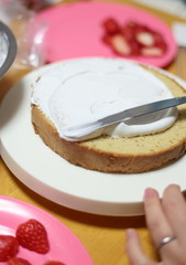 ケーキ作り
