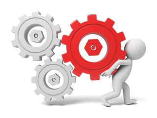 The 3D guy and a few of gears