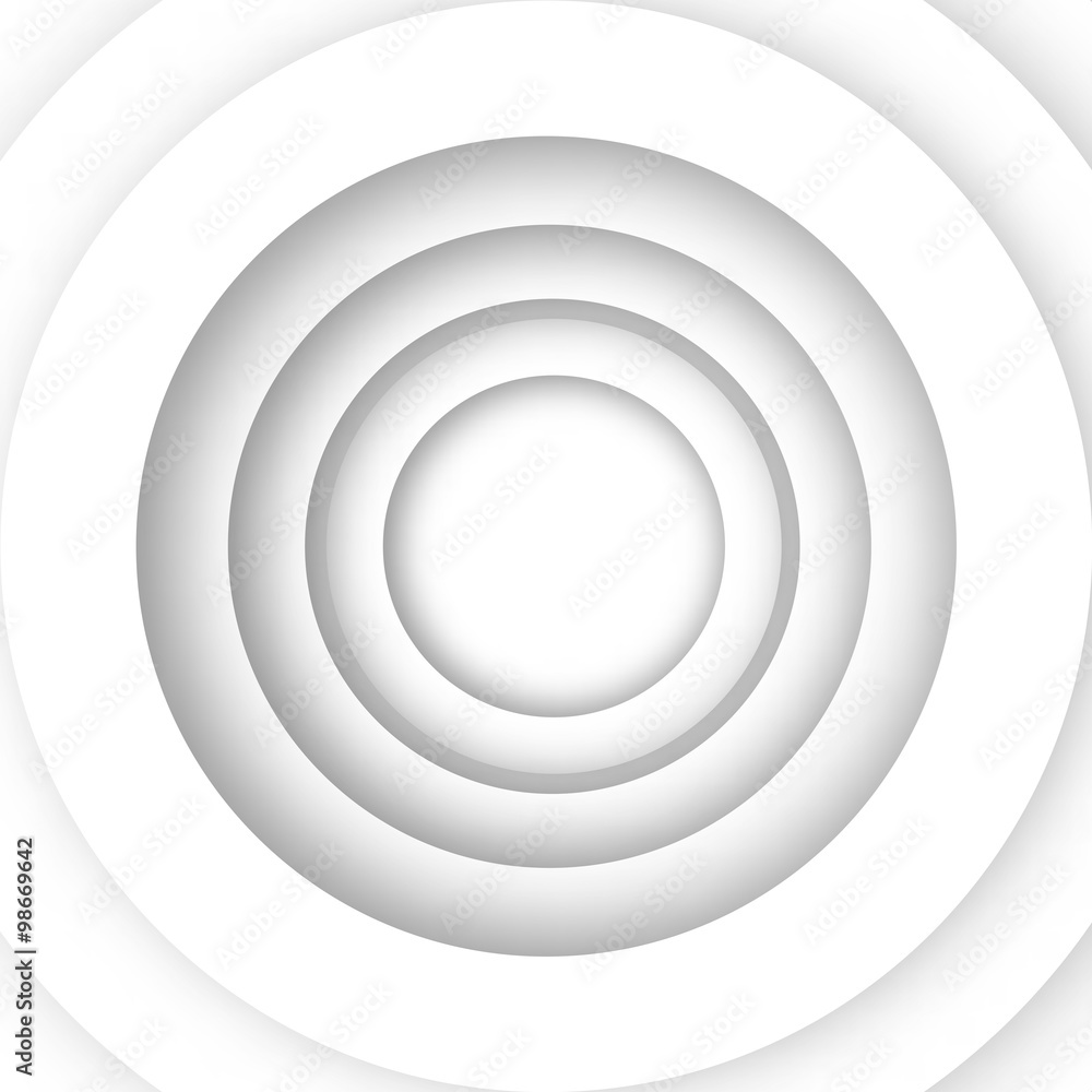 Fototapete abstract background consisting of a circle with shadow