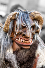 wooden,mask, ,St.,Nicholas krampuslauf,krampusmaske,krampusmasken,krampusse, angst  Halloween