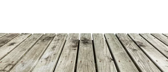 Foto op Plexiglas wooden pier © naruedom
