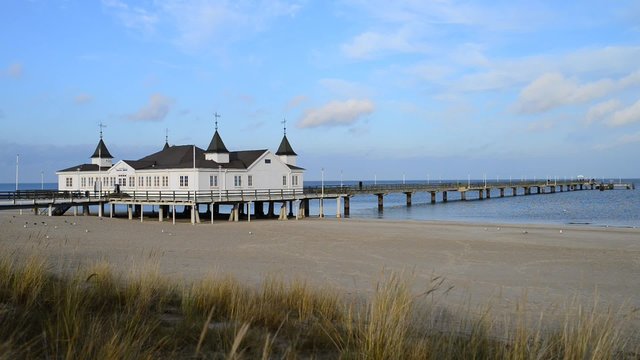 Usedom Seebr&uuml;cke Ahlbeck
