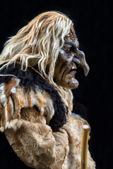 Hexe ,wooden,mask, ,St.,Nicholas krampuslauf,krampusmaske,krampusmasken,krampusse, angst Totenkopf...