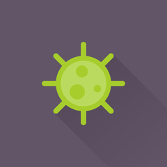 Virus icon vector illustration