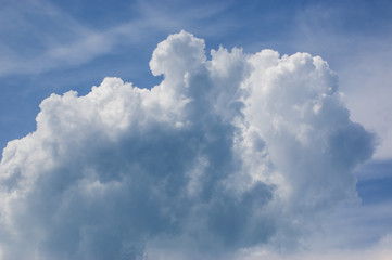 Obraz premium Blue sky and clouds