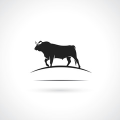 Black bull symbol