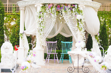 Luxury Arbor with Chairs