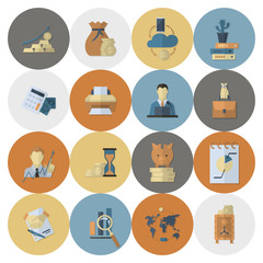 Business and Finance Icon Set