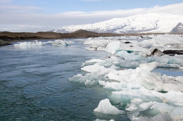 Island-S&uuml;dk&uuml;ste
Gletscherlagune 
J&ouml;kulsarlon
