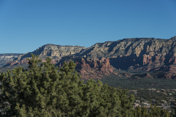 Mountain landscape in Sedona, Arizona, USA.