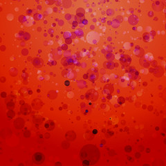 Abstract blurred celebration background with sparkle bubble lights.