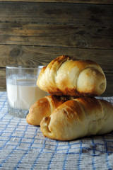 Milk and bun