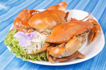 Hot Steam Big Crab