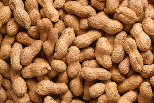 Pile of Peanuts Closeup