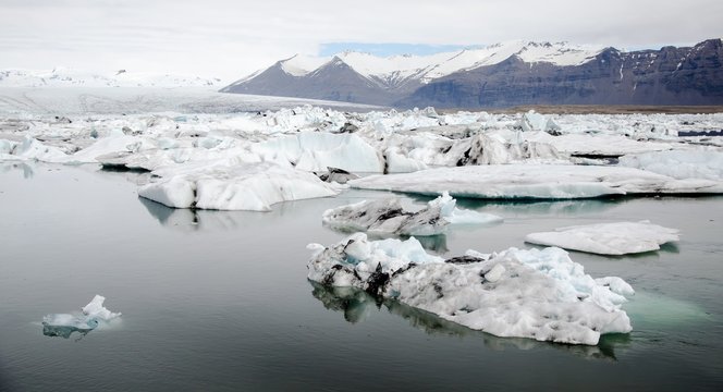 Island-Südküste
Gletscherlagune 
Jökulsarlon
