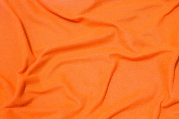 Orange Wrinkled Fabric Backgrounds and textures