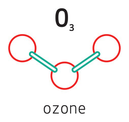 O3 ozone molecule
