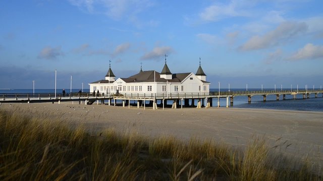 Insel Usedom Seebr&uuml;cke Ahlbeck 