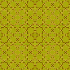 Arabic seamless pattern. Traditional Middle Eastern design. Persian colorful ornament. Abstract in islamic style. Texture for wallpaper, wrapping, fabric, background, apparel, print production. Vector