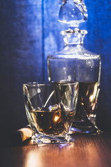 Glass of whiskey