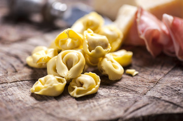 Raw tortellini