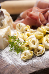 Raw tortellini