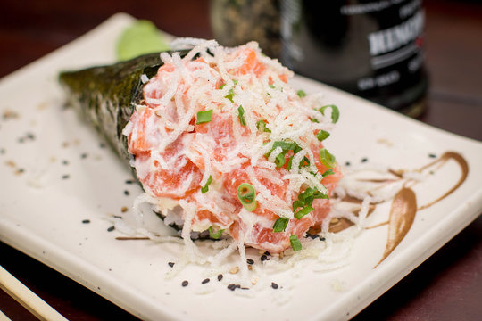 Temaki Comida japonesa
