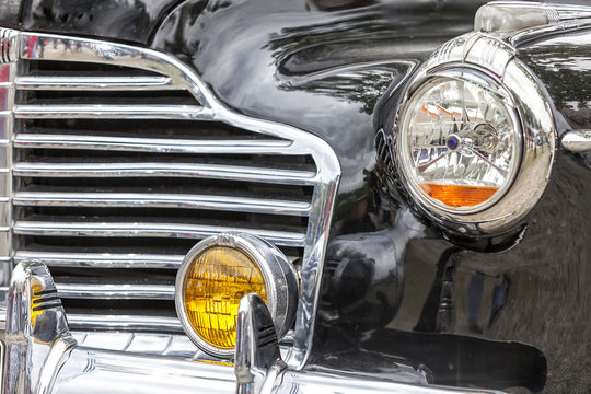 Biberach, Germany, 31 August 2015:: American vintage car, close-