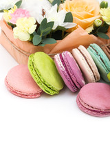  macaroon and gift boxes