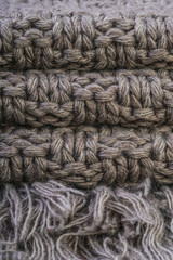 knitted background
