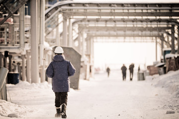 газовая индустрия - компрессорная станция