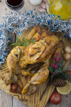 Christmas chicken