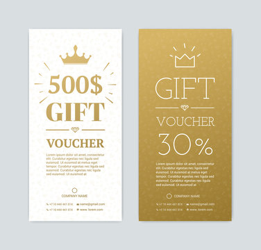 gift certificate with gifts