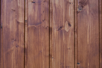 Texture, background, pattern or wallpaper of dark vertical wood planks