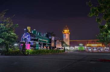 Fototapeta premium Chiangmai railway station,chiangmai,thailand.