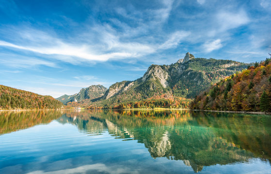 Alpsee Schloss Neuschwanstein/Germany