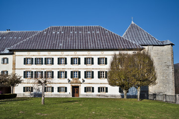 Royal Collegiate Roncevaux in Spanish Navarre