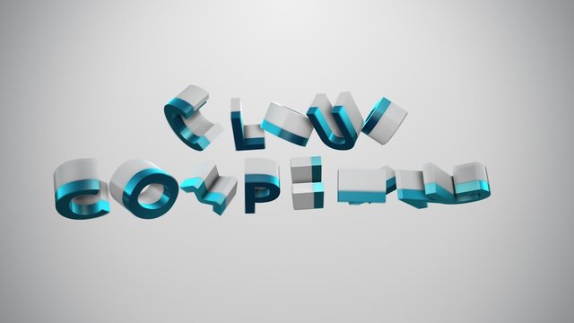 Typography and icon animation presents different areas of human activity.