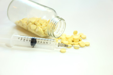 Medicine and injection