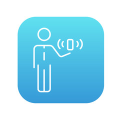 Mobility line icon.
