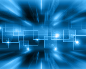 blue blur abstract background