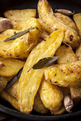 Roast Potatoes with Sage Garlic and Herbs