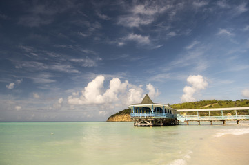 Beautiful sunny seascape