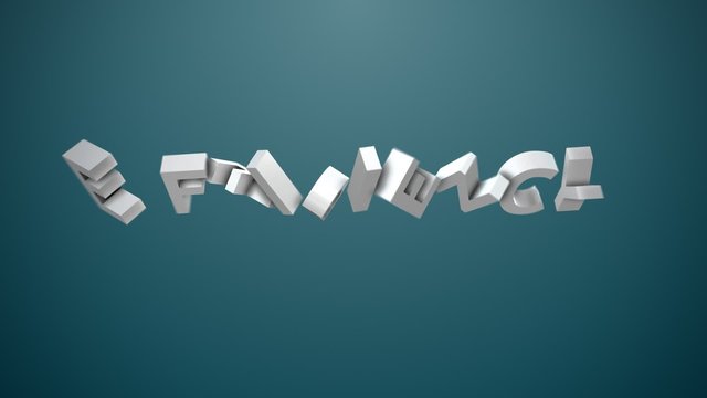 Typography and icon animation presents different areas of human activity.